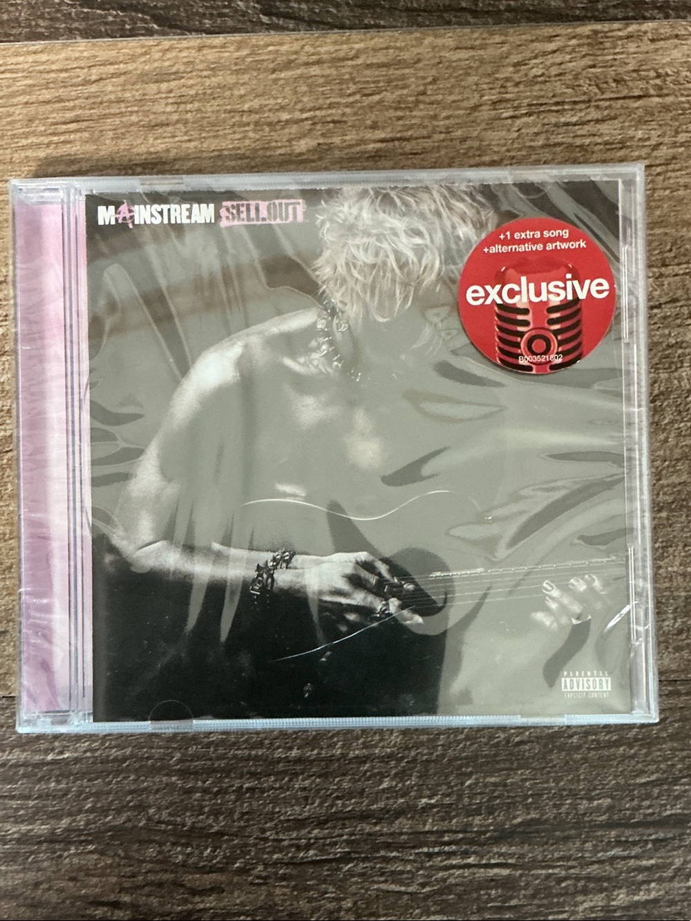 Mainstream Sellout Machine Gun Kelly CD - New Sealed Cracked Case